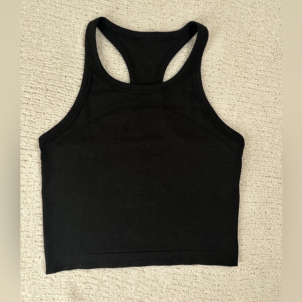 Lululemon Swiftly Tech Cropped Racerback Tank Top 2.0